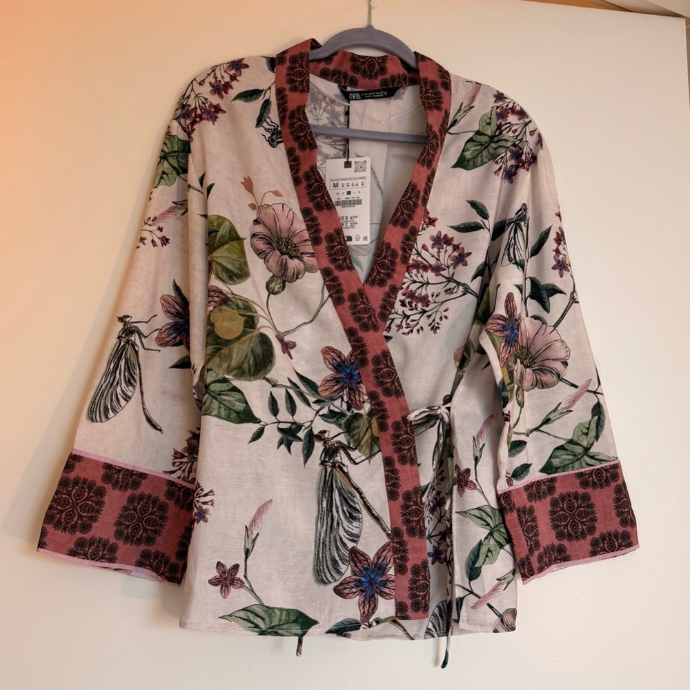 Floral Kimono  Set - Picture 3 of 8